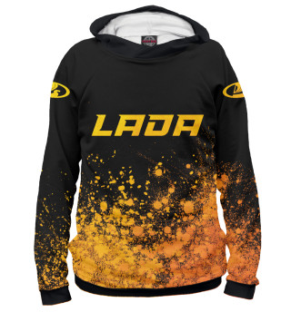 Мужское худи LADA Gold Gradient