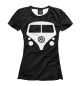 Футболка для девочек Volkswagen White T1