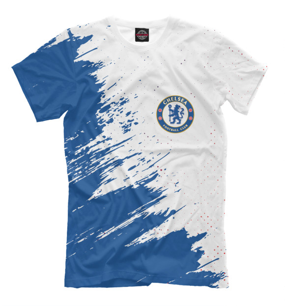 Футболка для мальчиков с изображением Chelsea F.C. / Челси цвета Белый