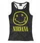 Женская майка-борцовка Nirvana