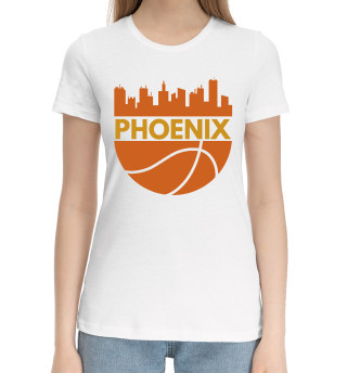Хлопковая футболка для девочек Phoenix