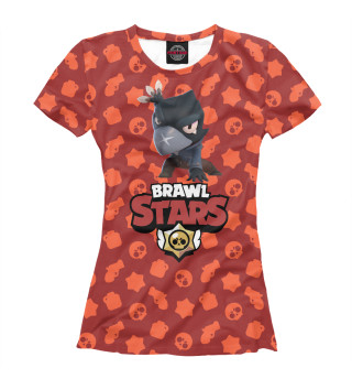 Футболка для девочек Brawl Stars Crow