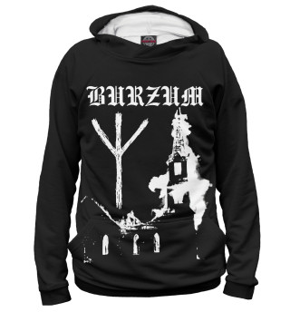 Женское худи Burzum с лого