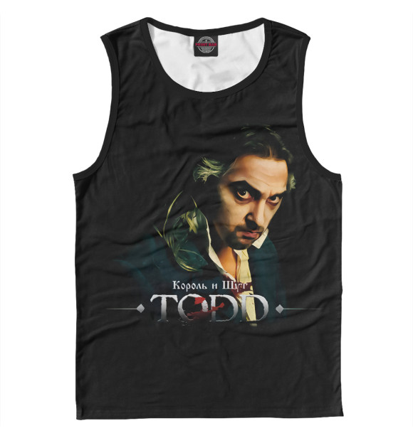 Майка для мальчика с изображением Король и Шут цвета Белый