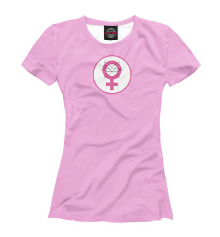 Женская футболка Атомная Ева