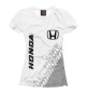 Женская футболка Honda Speed Tires Белый