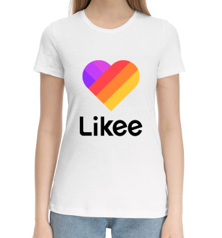Хлопковая футболка для девочек Likee | Лайки