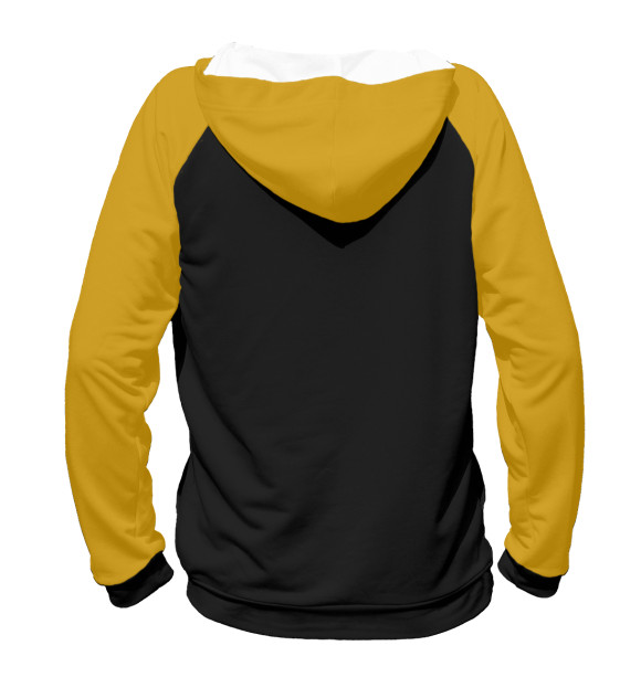 Женское худи с изображением Wu-Tang Clan (yellow) цвета Белый