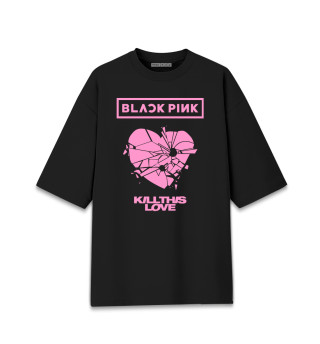 Женская футболка оверсайз BLACKPINK