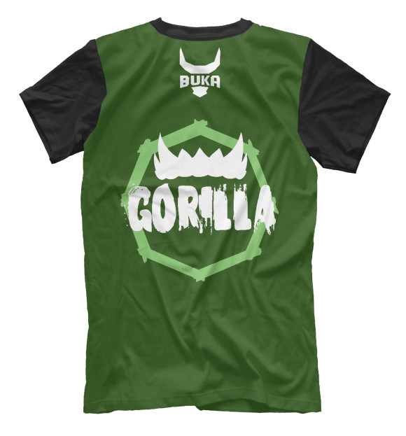 Футболка для мальчиков с изображением Gorilla Fighting цвета Белый