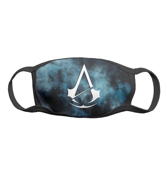 Маска тканевая с притом Assassin’s Creed цвета Белый Маска тканевая с изображением Assassin’s Creed цвета Белый