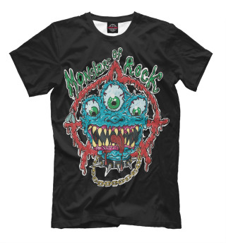 Мужская футболка Monsters of rock
