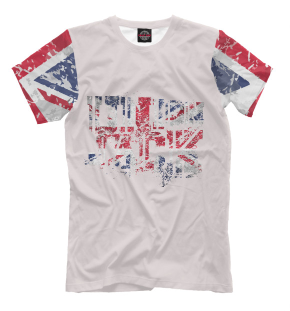Футболка для мальчиков с изображением Union Jack цвета Белый
