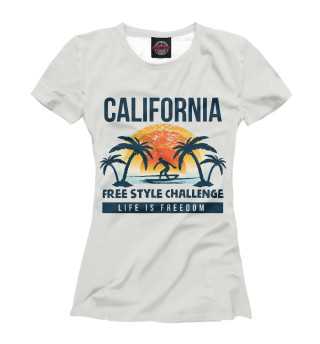 Женская футболка California