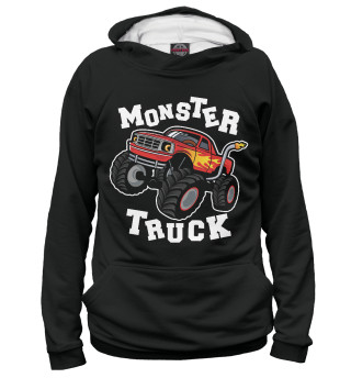 Худи для девочки Monster truck