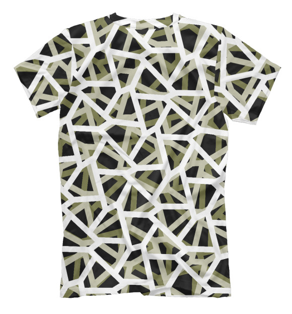 Футболка для мальчиков с изображением Anti Empty Olive Camo цвета Белый