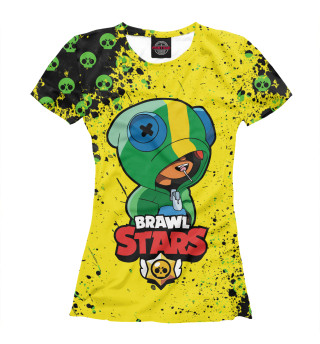Футболка для девочек Brawl Stars LEON