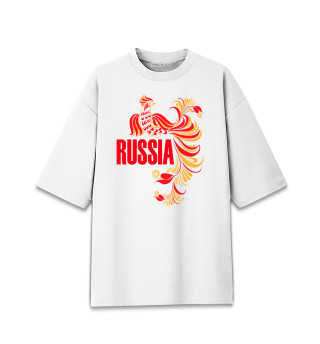 Мужская футболка оверсайз Россия