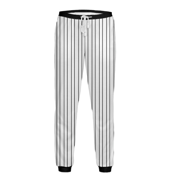 Мужские спортивные штаны с изображением Нью-Йорк Янкис (Форма) цвета Белый