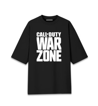 Женская футболка оверсайз Warzone Call of Duty