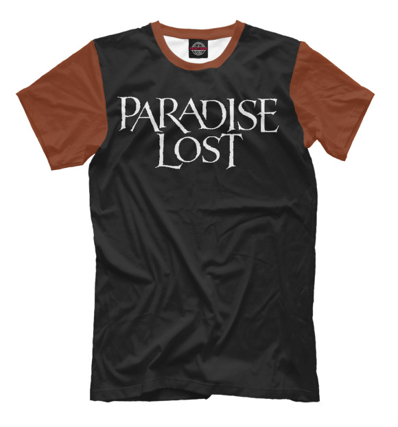 Футболка для мальчиков с изображением Paradise lost цвета Белый