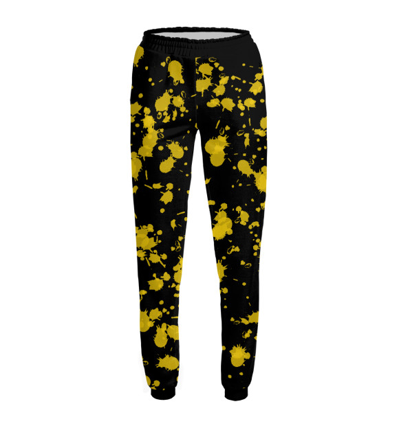 Женские спортивные штаны с изображением Kazakhstan цвета Белый