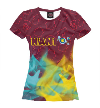 Женская футболка Brawl Stars Nani