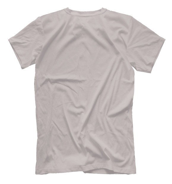 Мужская футболка с изображением Сова ( графика) цвета Белый