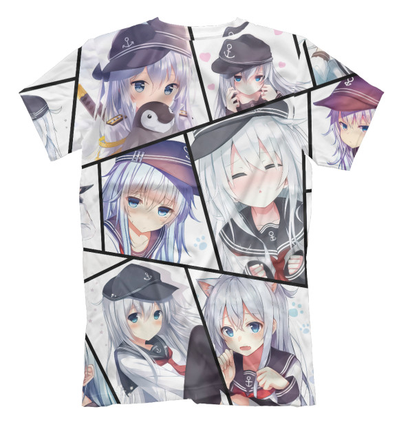 Мужская футболка с изображением Senpai цвета Белый