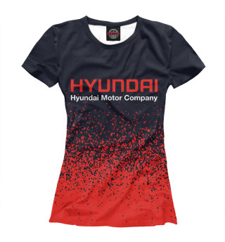 Женская футболка Hyundai Motor - Paint