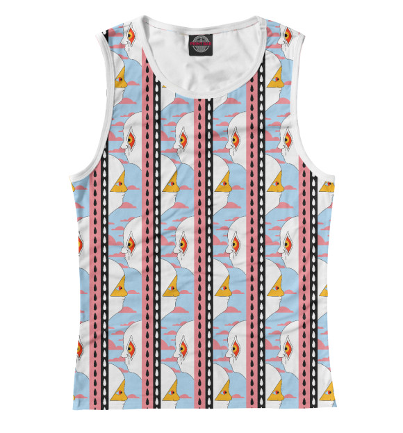 Майка для девочки с изображением Райские врата цвета Белый