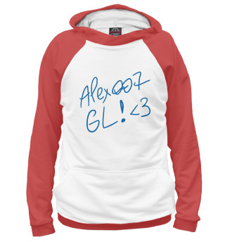 Худи для девочки ALEX007: GL (red)