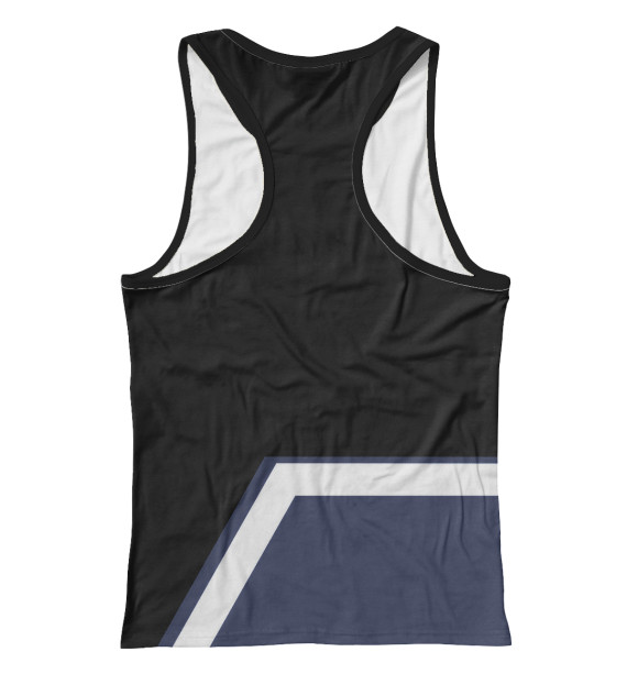 Женская майка-борцовка с изображением Funny Chemistry Amino Sarca цвета Белый