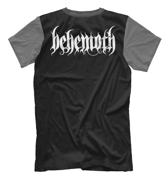 Футболка для мальчиков с изображением Behemoth цвета Белый