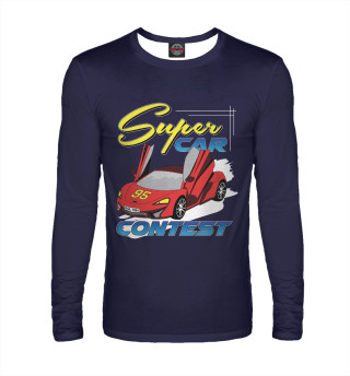 Лонгслив для мальчика Super Car