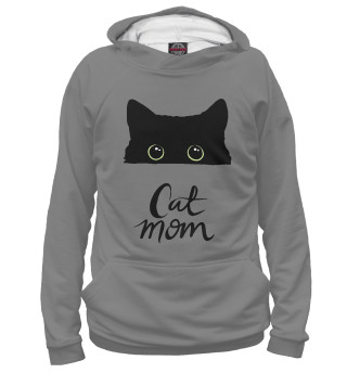 Худи для девочки Cat Mom