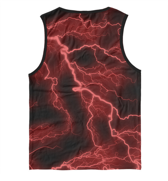 Мужская майка с притом Among Us цвета Белый Мужская майка с изображением Among Us цвета Белый