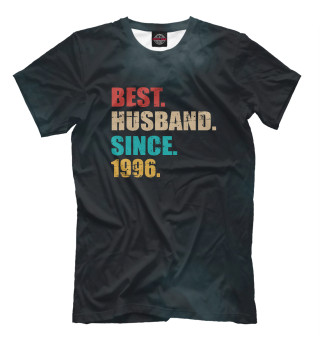 Футболка для мальчиков Best husband since 1996