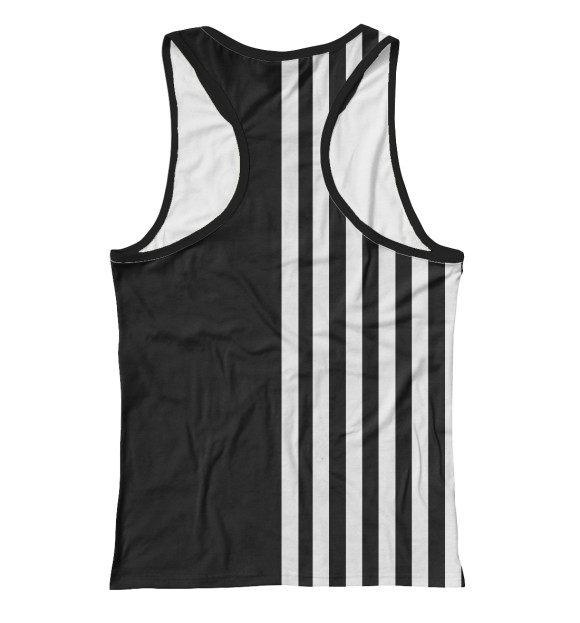 Женская майка-борцовка с изображением Король Покера цвета Белый