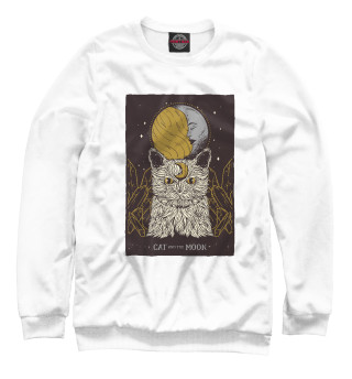 Свитшот для девочек Cat Moon Tarot