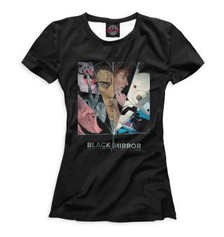 Женская футболка Black Mirror