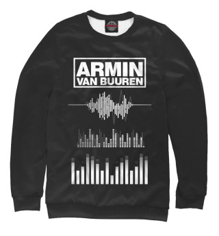 Женский свитшот Armin van Buuren эквалайзер