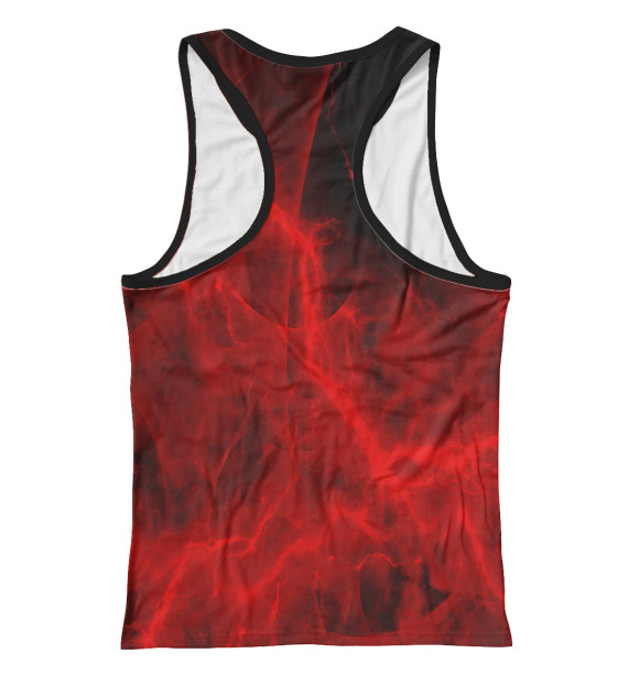 Женская майка-борцовка с притом Linkin Park цвета Белый Женская майка-борцовка с изображением Linkin Park цвета Белый