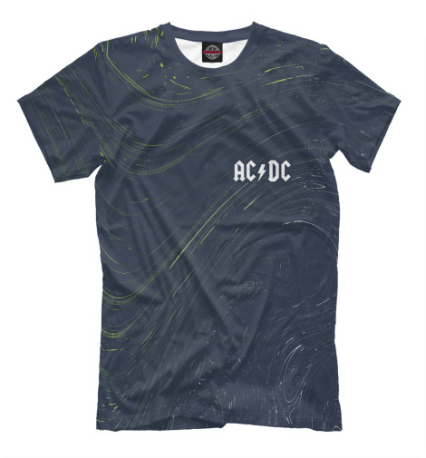 хлопковые футболки print bar ac dc Футболки Print Bar AC DC