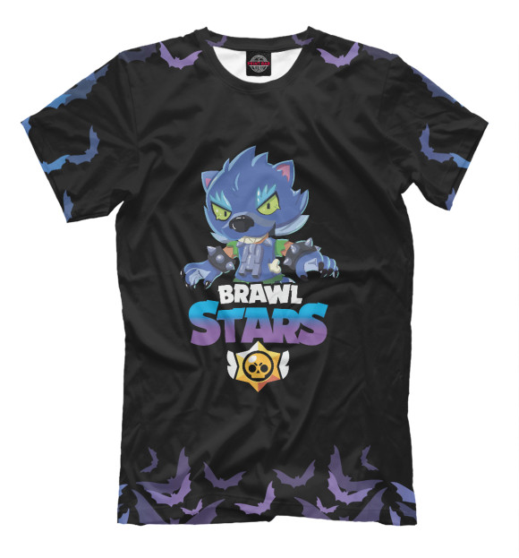 Футболка для мальчиков с изображением Brawl Stars цвета Белый