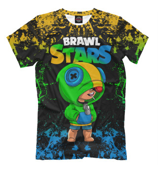 Мужская футболка Brawl Stars Leon