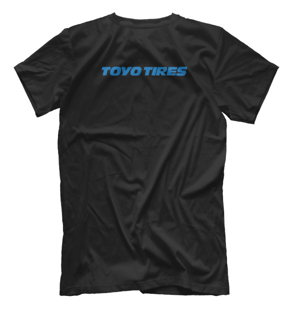 Футболка для мальчиков с изображением Toyo tires цвета Белый