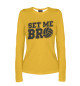 Женский лонгслив Set Me Bro