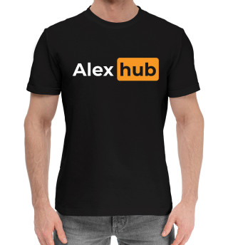 Хлопковая футболка для мальчиков Alex + Hub