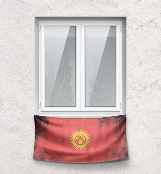 Флаг Кыргызстана